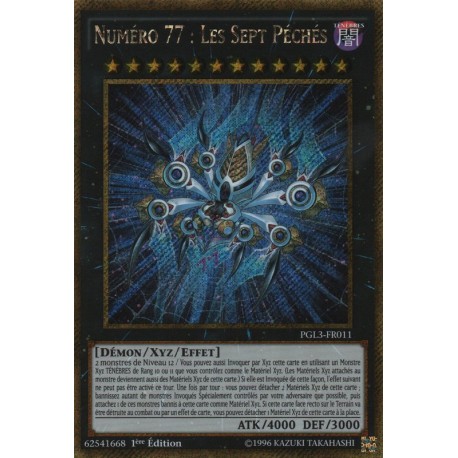 Numéro 77 : Les Sept Péchés (Gold Secrète) [PGL3]
