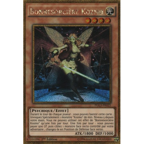 Bonnesorcière Kozmo (Gold Secrète) [PGL3]