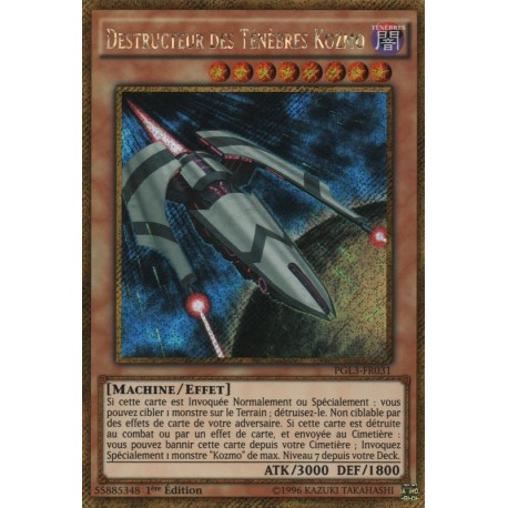 Destructeur des Ténèbres Kozmo (Gold Secrète) [PGL3]