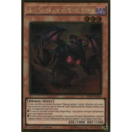 Graff, Malebranche des Abysses Ardents (Gold Rare) [PGL3]