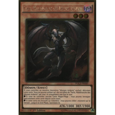 Farfa, Malebranche des Abysses Ardents (Gold Rare) [PGL3]