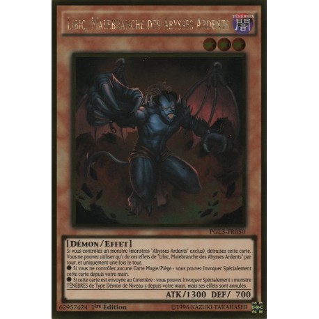 Libic, Malebranche des Abysses Ardents (Gold Rare) [PGL3]