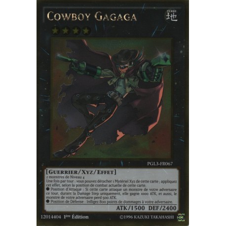 Cowboy Gagaga (Gold Rare) [PGL3]