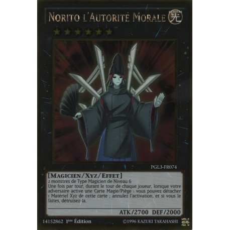Norito l'Autorité Morale (Gold Rare) [PGL3]