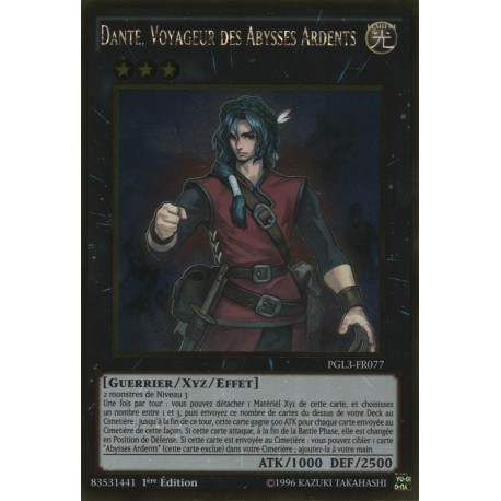Dante, Voyageur des Abysses Ardents (Gold Rare) [PGL3]