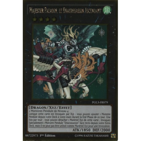 Majester Paladin, le Dracossassin Ascendant (Gold Rare) [PGL3]