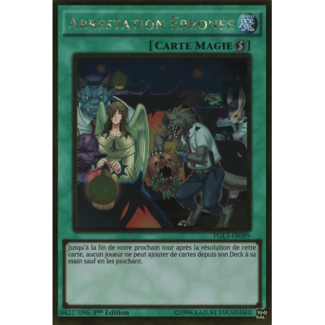 Arrestation Erronée (Gold Rare) [PGL3]