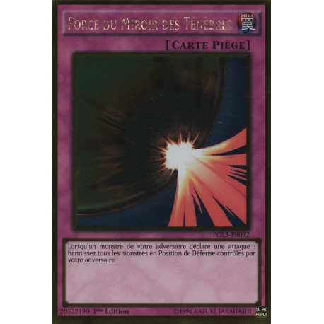 Force du Miroir des Ténèbres (Gold Rare) [PGL3]