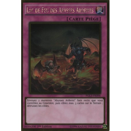 Lac de Feu des Abysses Ardents (Gold Rare) [PGL3]