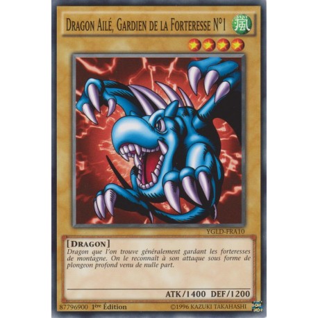 Dragon Ailé, Gardien de la Forteresse N°1 (C) [YGLD]