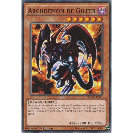 Archdémon de Gilfer (C) [YGLD]