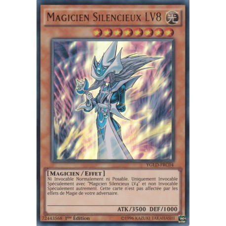 Magicien Silencieux LV8 (UR) [YGLD]