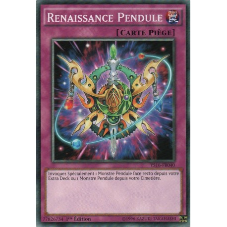 Renaissance Pendule (C) [YS16]