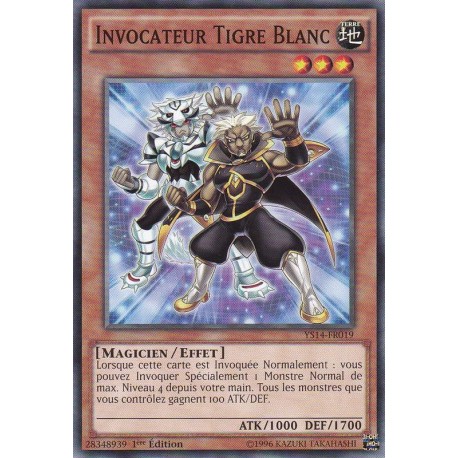 Invocateur Tigre Blanc (C) [YS14]