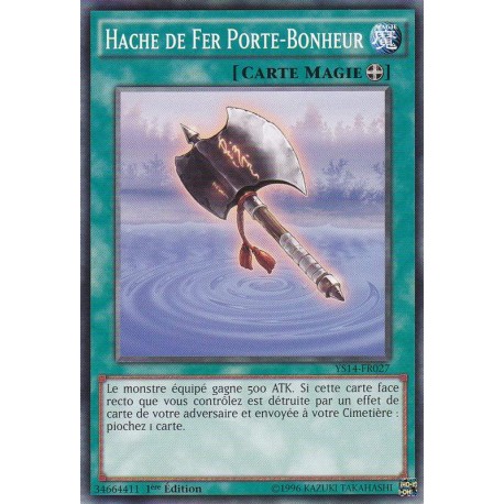 Hache De Fer Porte-bonheur (C) [YS14]