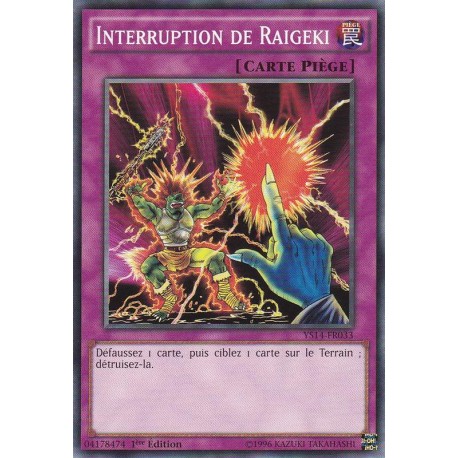 Interruption De Raigeki (C) [YS14]