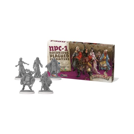 Black Plague NPC-1 - Notorious Plague Characers Zombicide 