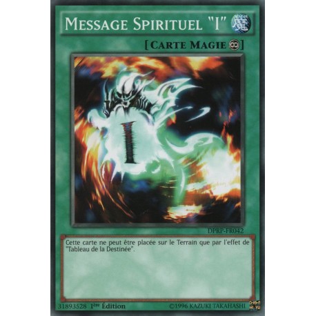 Message Spirituel "I" (C) [DPRP]