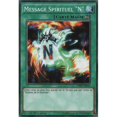 Message Spirituel "N" (C) [DPRP]