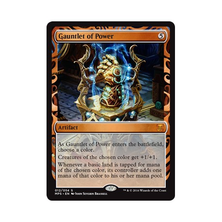 Artefact - Gauntlet of Power (M) [MSP]