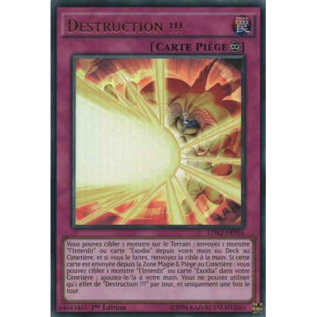 Destruction !!! (UR) [LDK2]