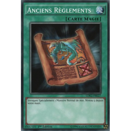 Anciens Règlements (C) [LDK2]