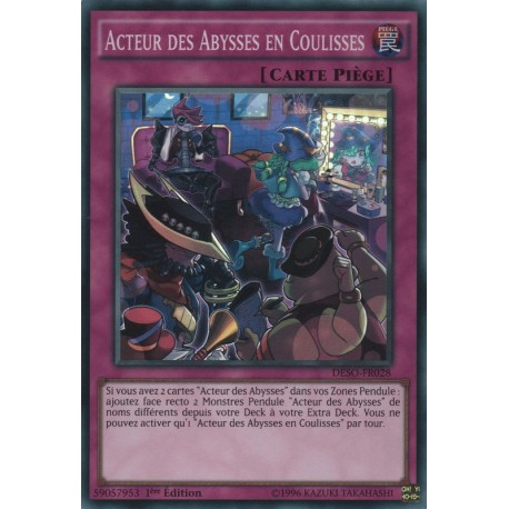 Acteur Des Abysses En Coulisses (SR) [DESO]