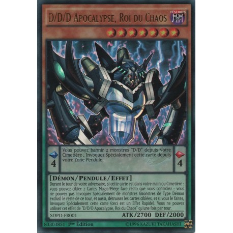 D/d/d Apocalypse, Roi Du Chaos (UR) [SDPD]