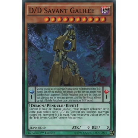 D/d Savant Galilée (C) [SDPD]