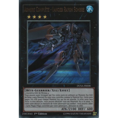 Armure Complète - Lancier Rayon Sombre (UR) [DUSA]