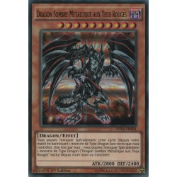 Dragon Sombre Métallique Aux Yeux Rouges (UR) [DUSA]