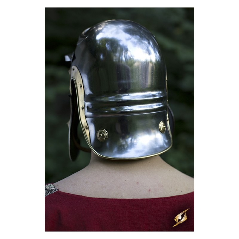 Casque Playmobil Soldat Romain Tête De Lion - Pièce Détachée Référence 13173, Occasion