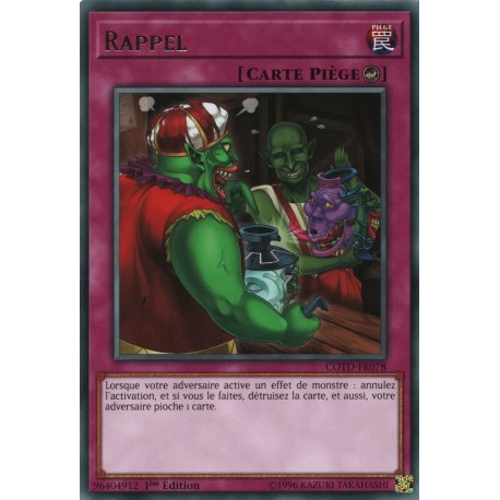 Rappel (R) [COTD]