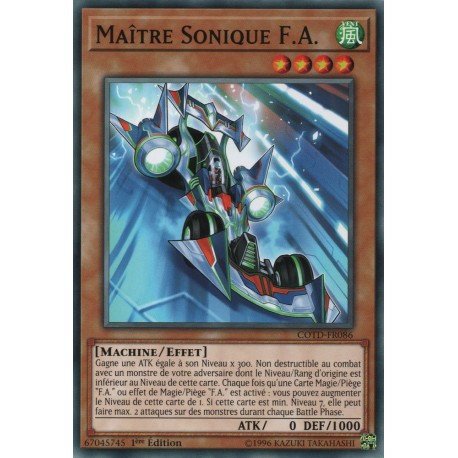 Maître Sonique F.A. (C) [COTD]