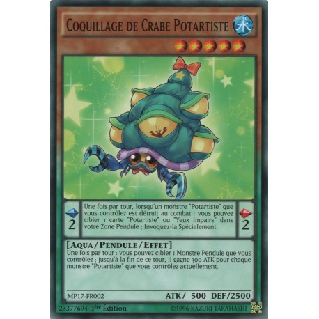 Coquillage De Crabe Potartiste (C) [MP17]