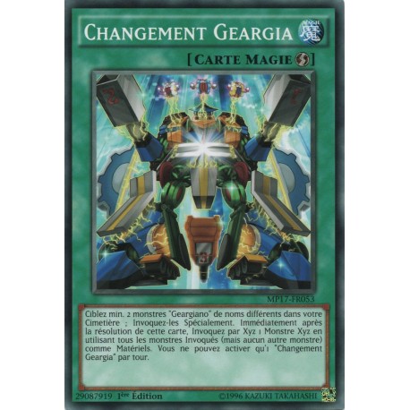 Changement Geargia (C) [MP17]
