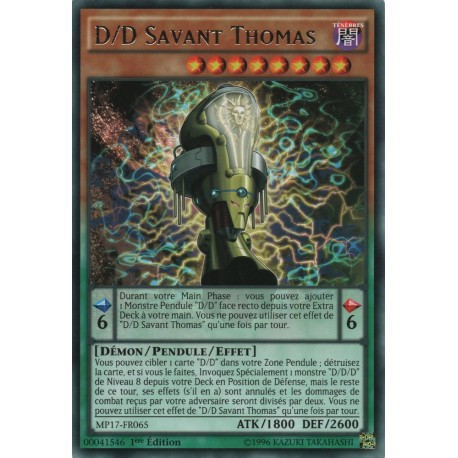 D/D Savant Thomas (R) [MP17]