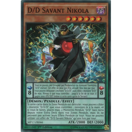 D/D Savant Nikola (C) [MP17]