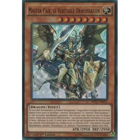 Master Paix, Le Véritable Dracossassin (UR) [MP17]