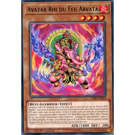 Avatar Roi du Feu Arvata (R) [CIBR]