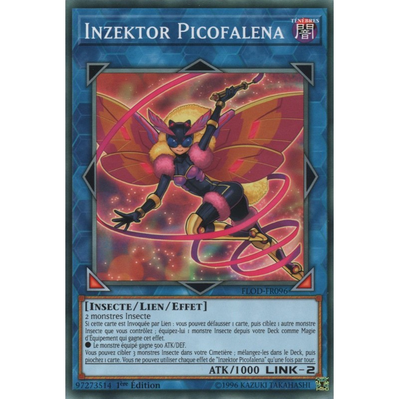 Carte Yu-Gi-Oh! Inzektor Picofalena (C) [FLOD]