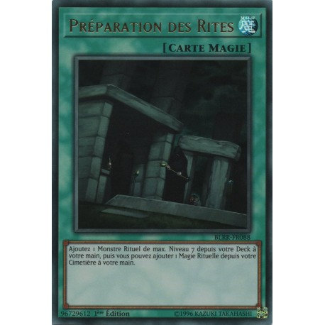 Préparation des Rites (UR) [BLRR]
