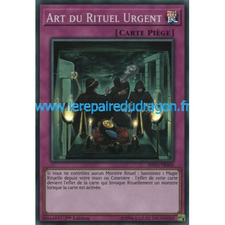 Art du Rituel Urgent (SR) [SHVA]