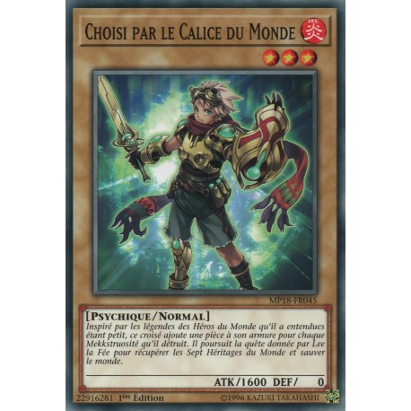 Choisi par le Calice du Monde (C) [MP18]