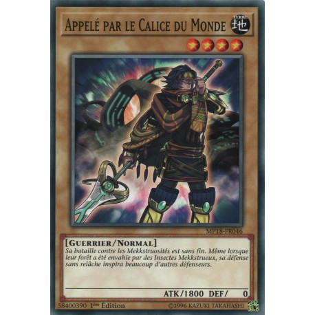 Appelé par le Calice du Monde (C) [MP18]
