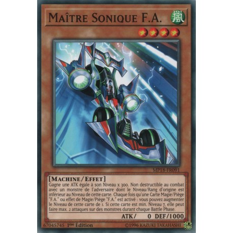 Maître Sonique F.A. (C) [MP18]