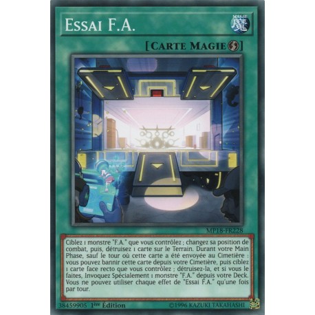 Essai F.A. (C) [MP18]