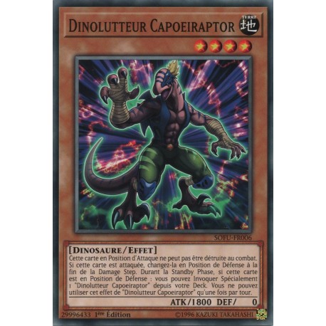 Dinolutteur Capoeiraptor (C) [SOFU]