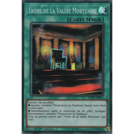 Trône de la Vallée Mortuaire (SR) [SOFU]