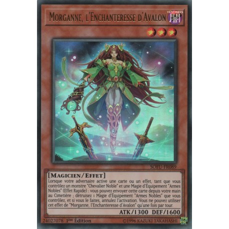 Morganne, l'Enchanteresse d'Avalon (UR) [SOFU]